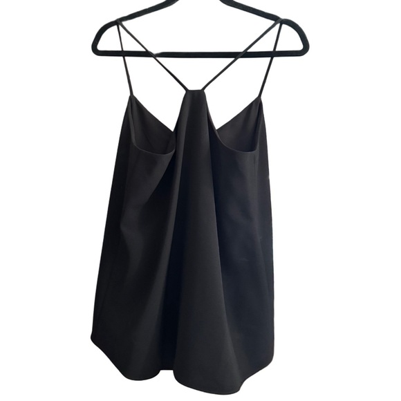 Lela Rose V-neck tank top black NWT - Picture 3 of 7